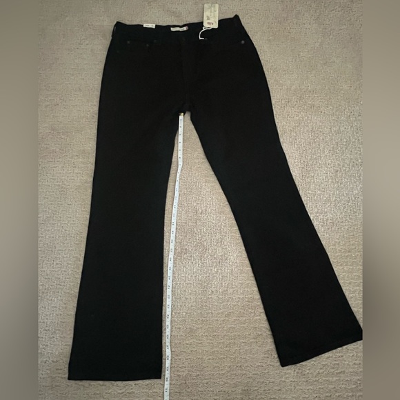 NWT Levi’s 515 Stretch Boot Cut - Black - Picture 3 of 4